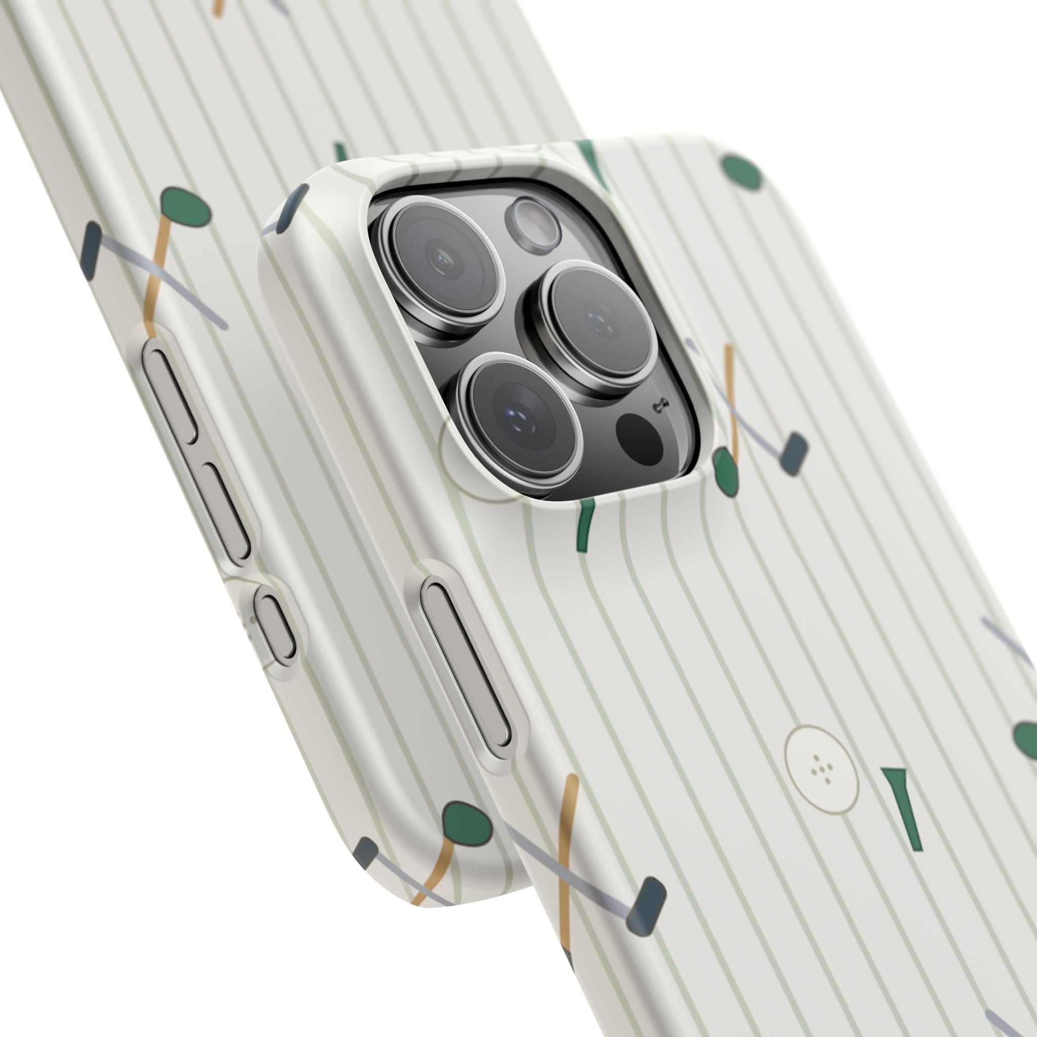Mamoru Cases | Golf Pattern Snap Phone Case Tee & Mallet Design