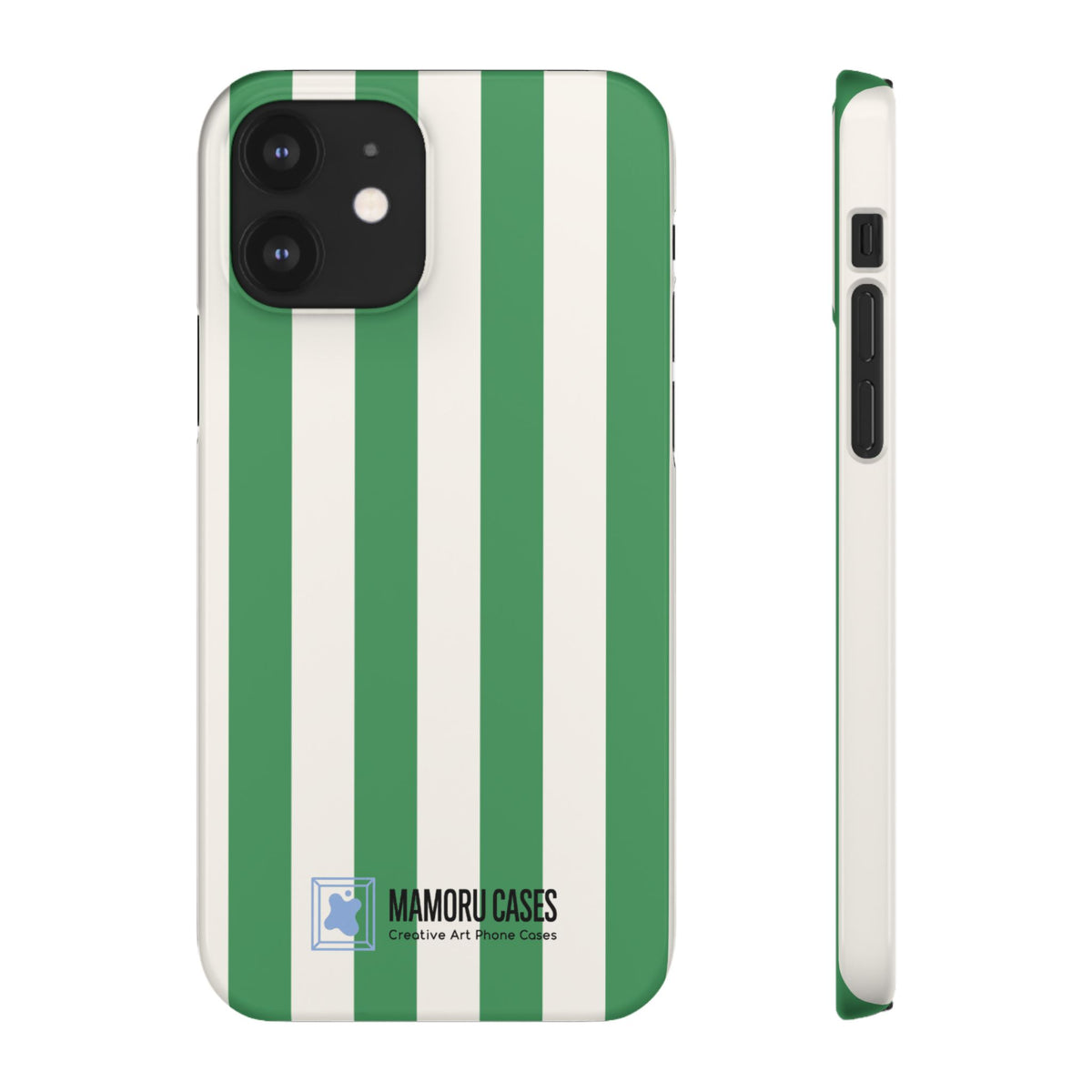 Green Stripe Phone Case
