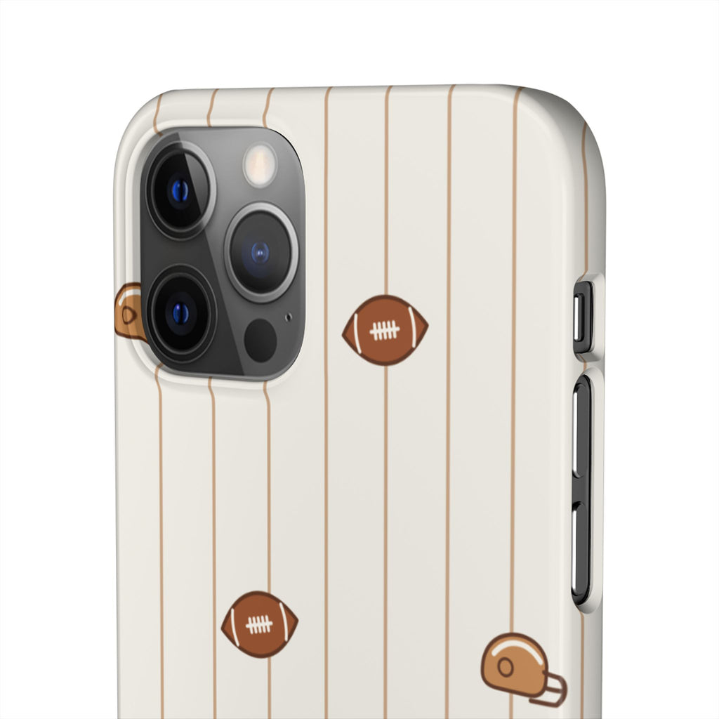 Phone Case — Vintage Football Pattern iPhone Case