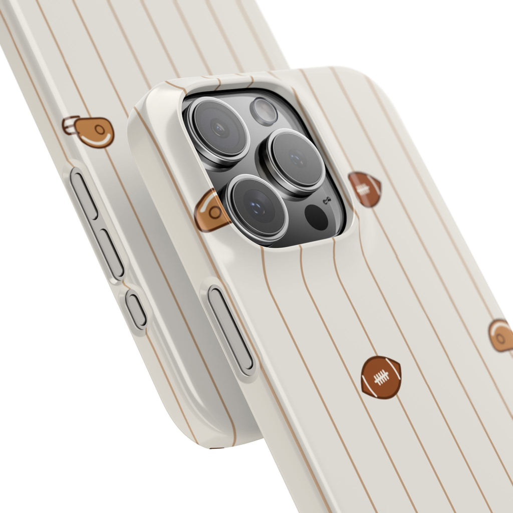 Phone Case — Vintage Football Pattern iPhone Case