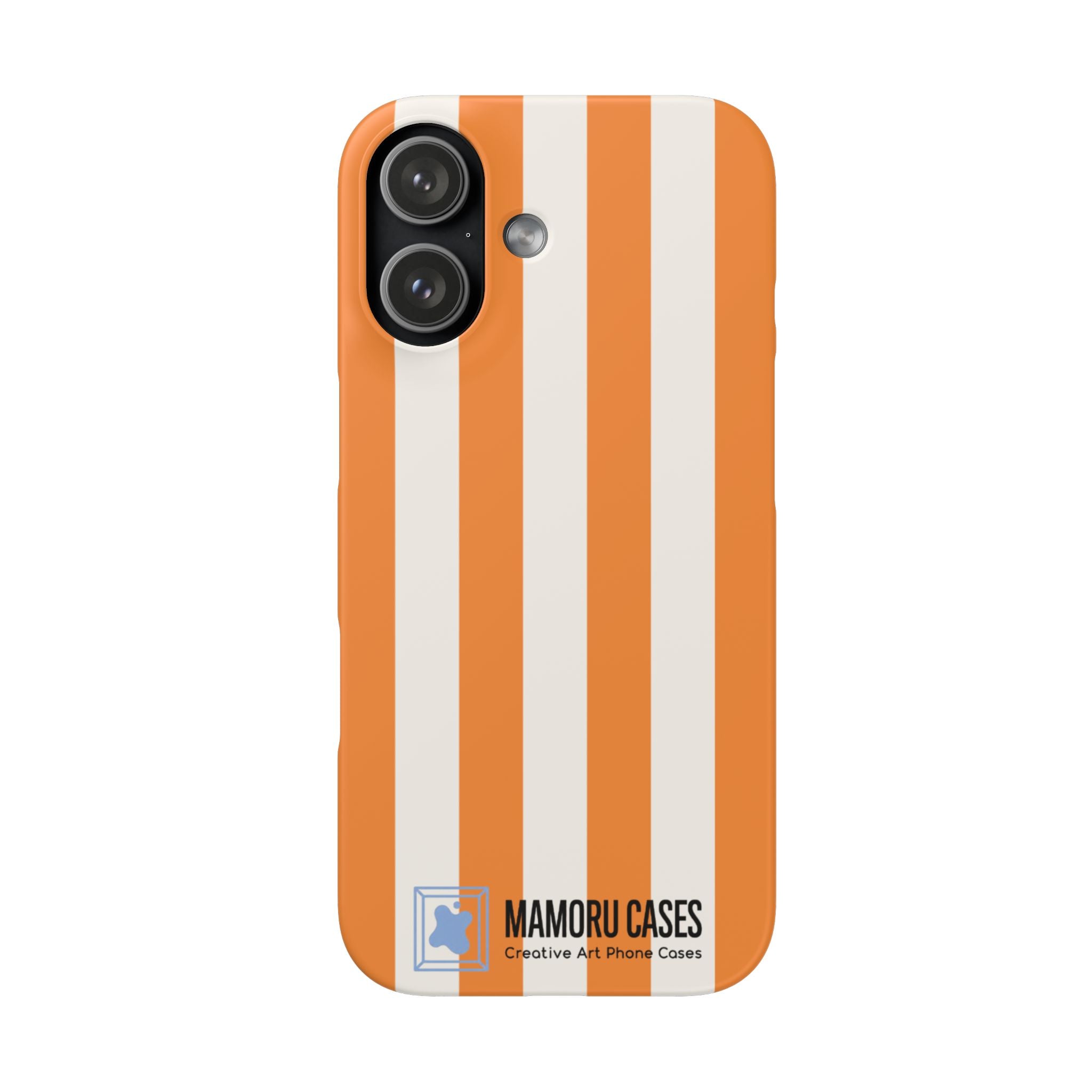 Orange Stripe Phone Case