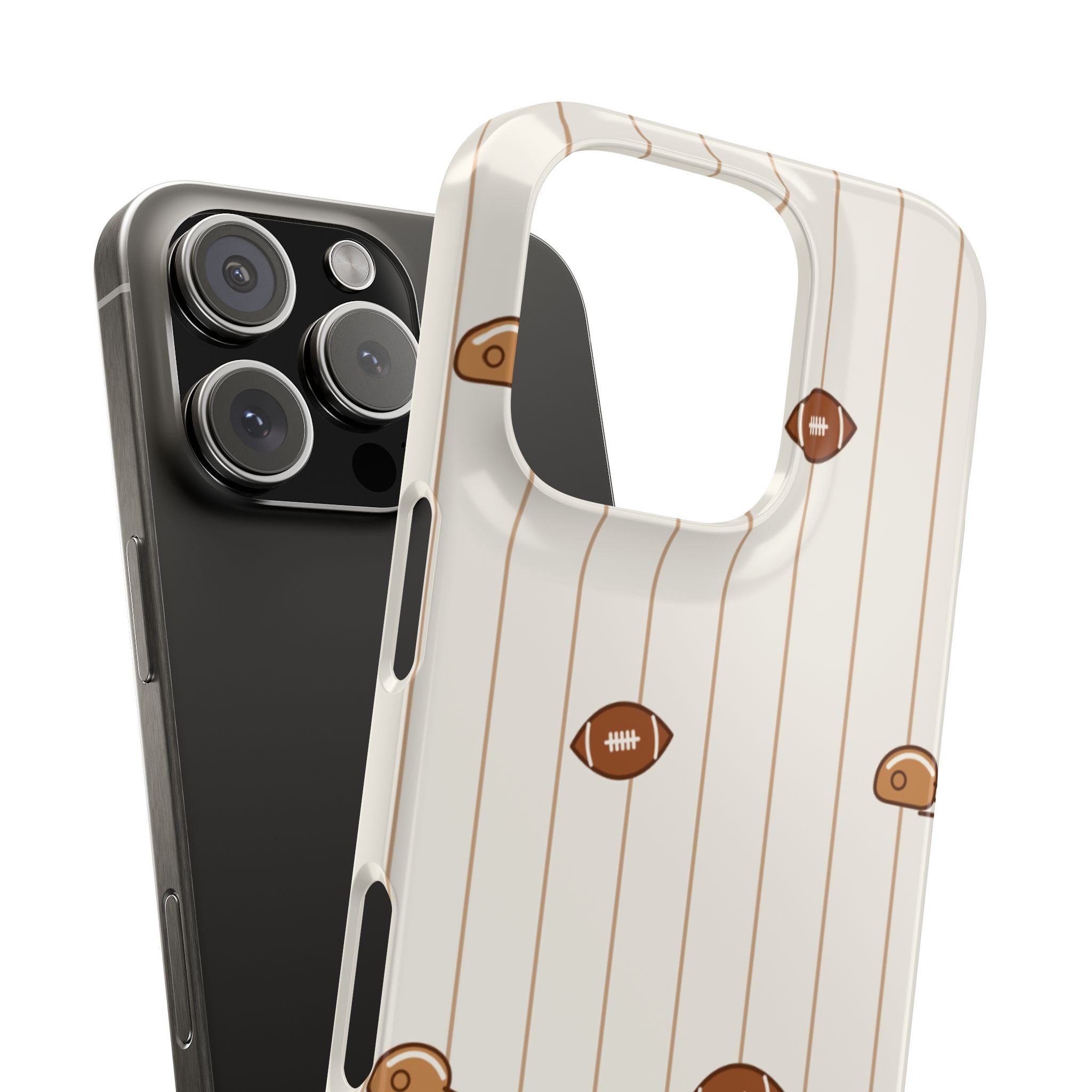 Phone Case — Vintage Football Pattern iPhone Case