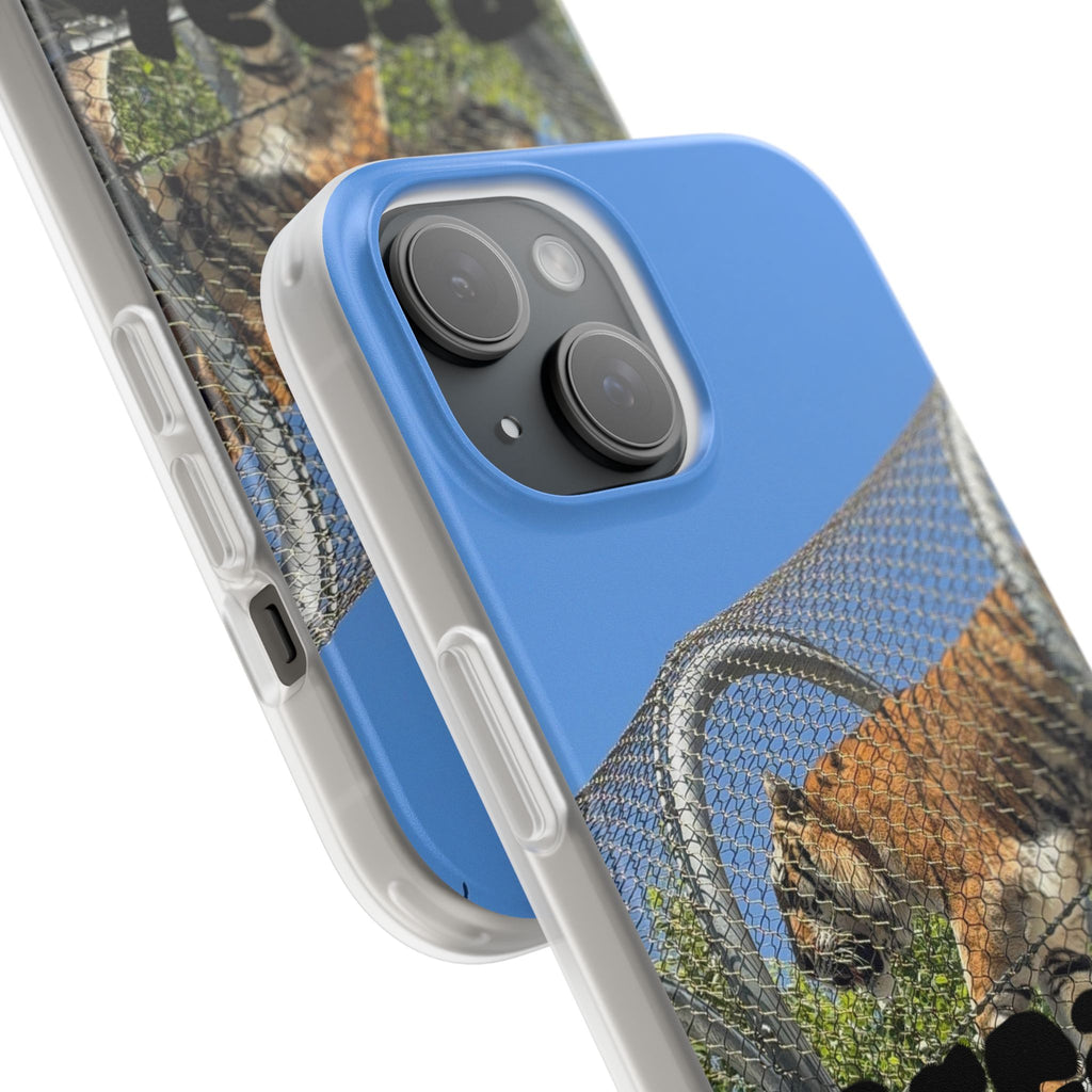 Tiger Break Free Phone Case – Wildlife Rescue Inspired iPhone Cover