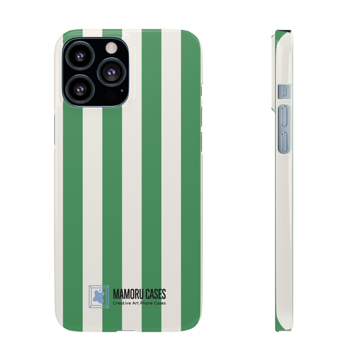 Green Stripe Phone Case