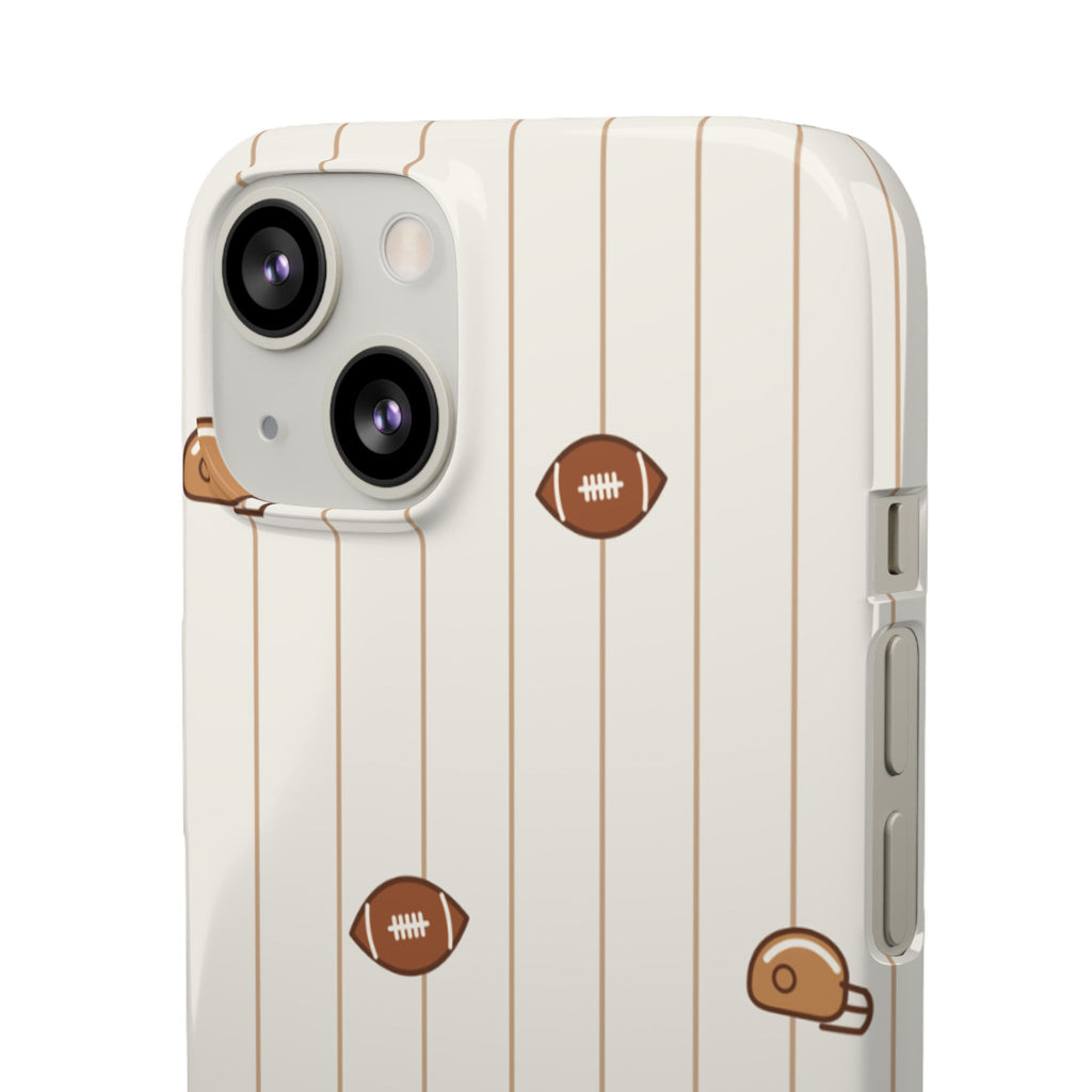 Phone Case — Vintage Football Pattern iPhone Case