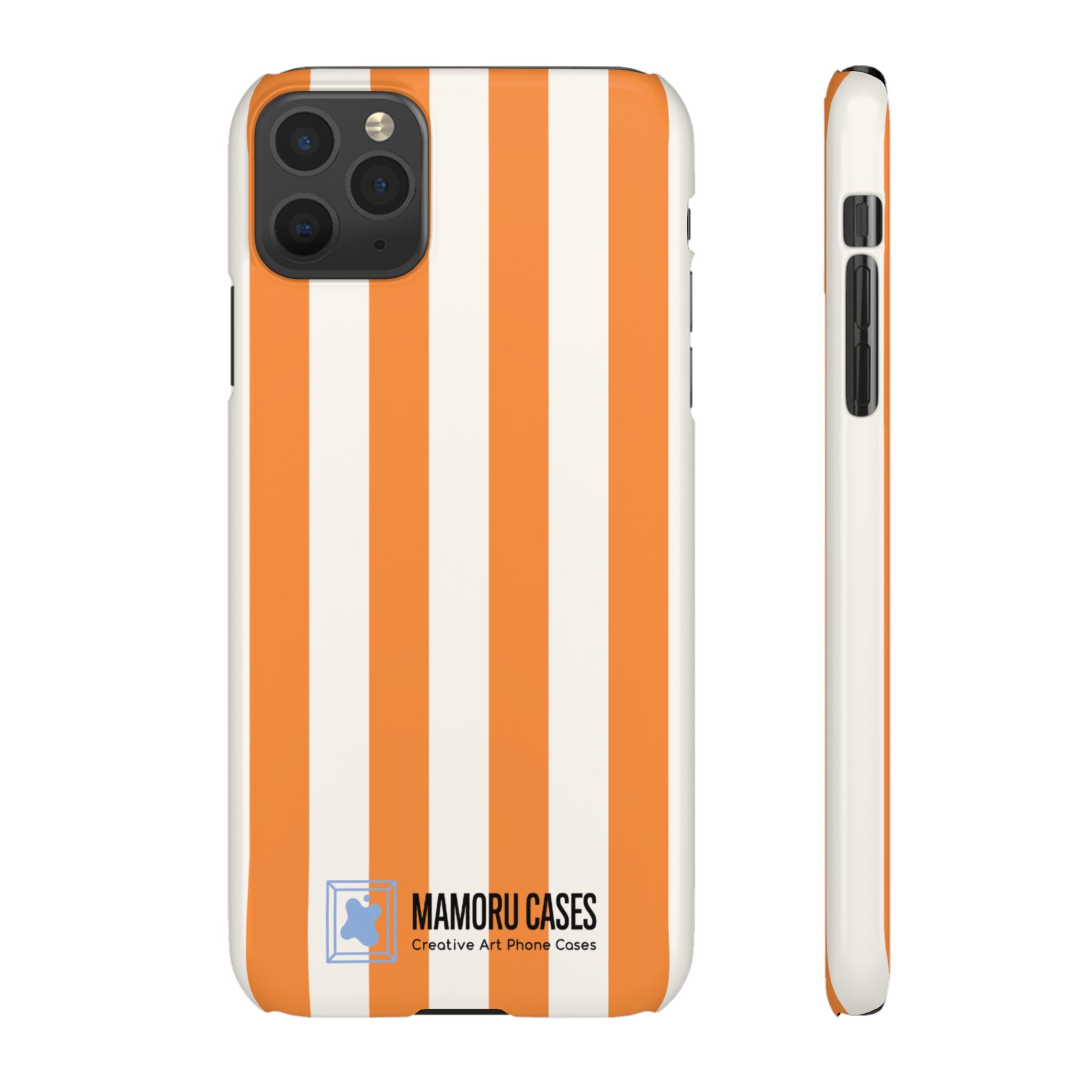Orange Stripe Phone Case