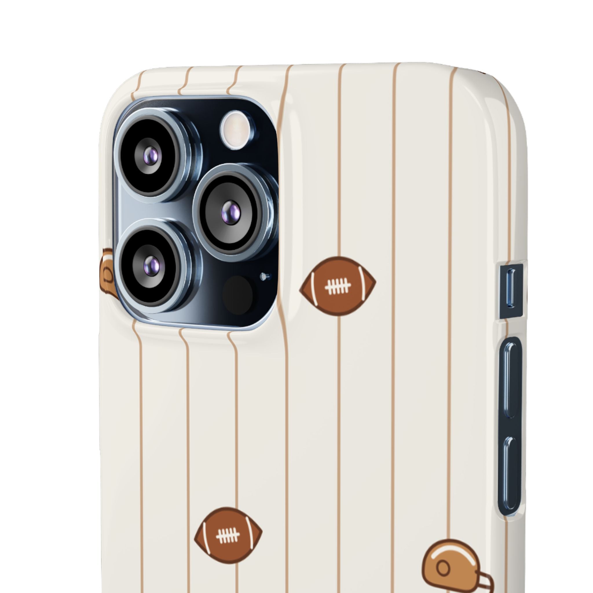 Phone Case — Vintage Football Pattern iPhone Case