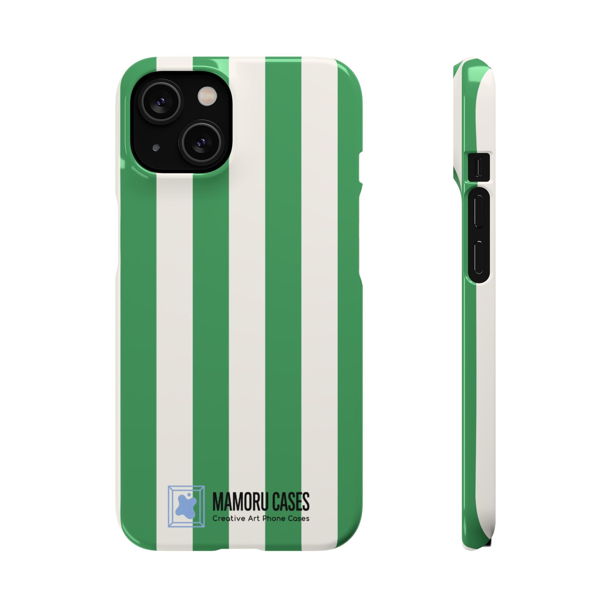 Green Stripe Phone Case
