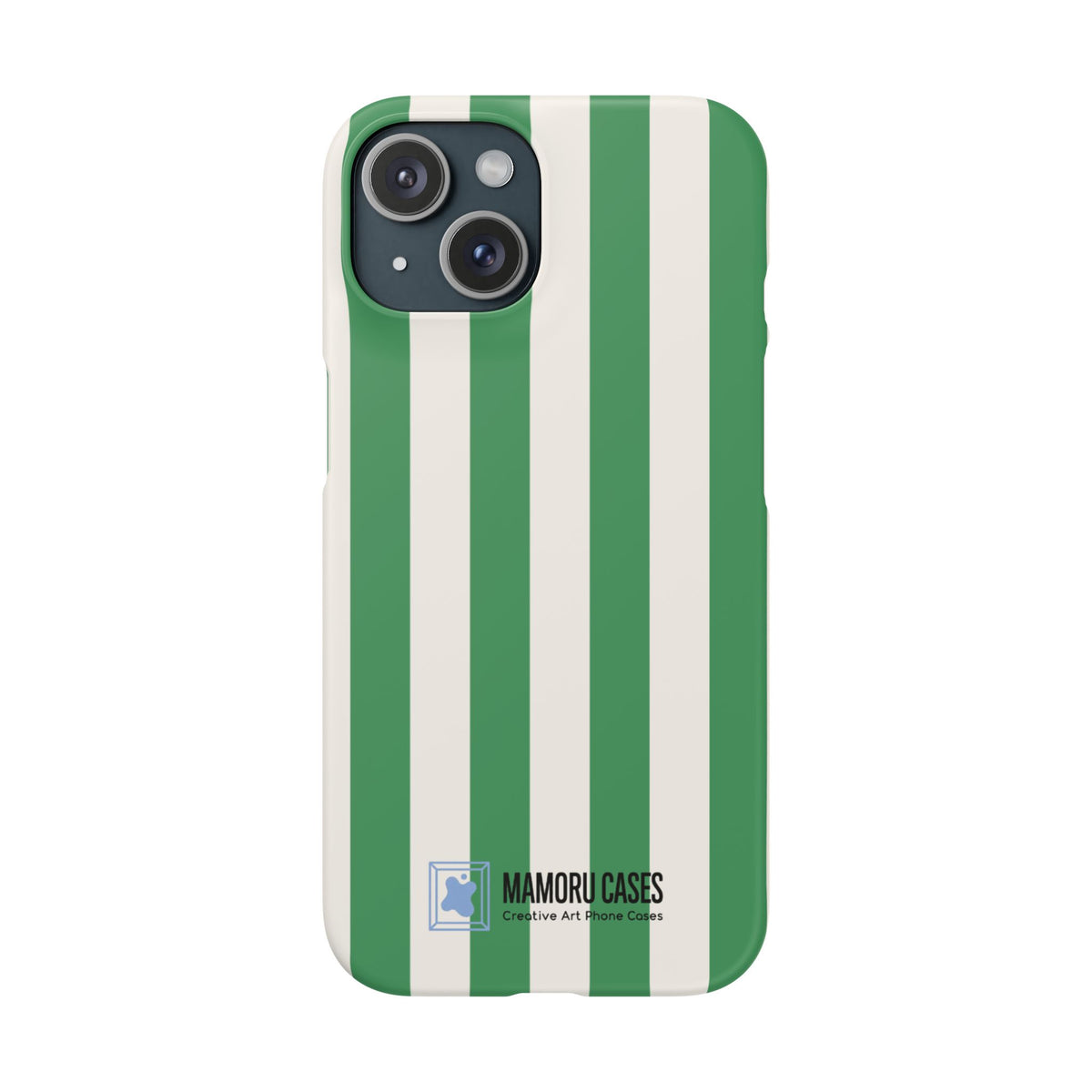 Green Stripe Phone Case
