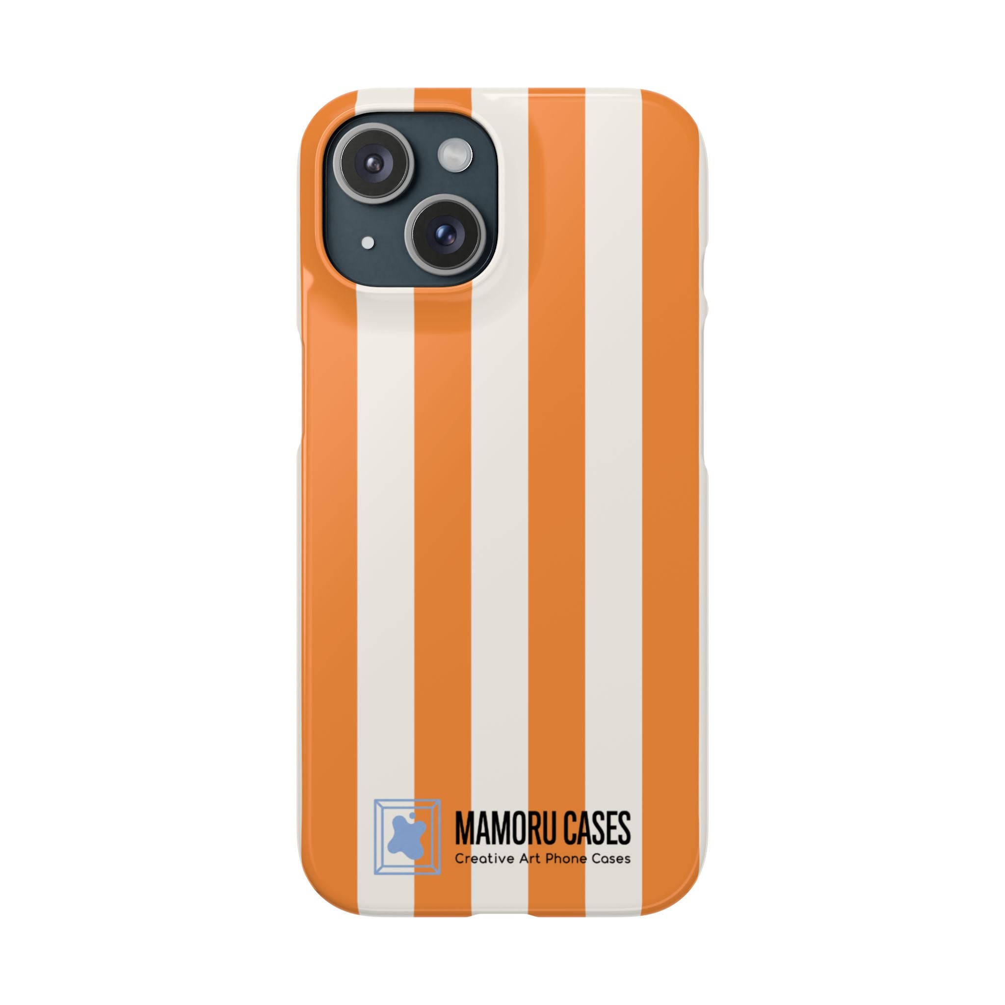 Orange Stripe Phone Case