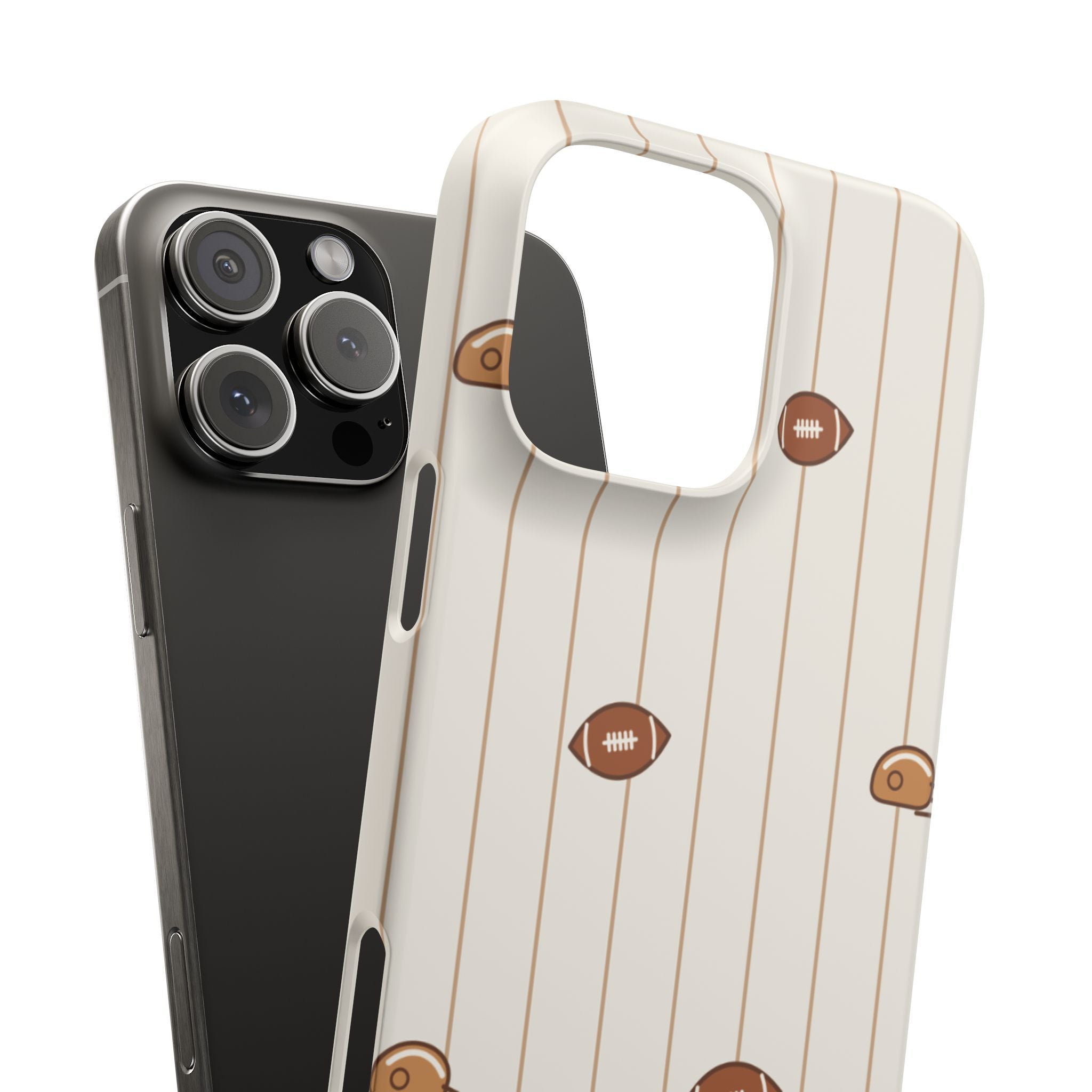 Phone Case — Vintage Football Pattern iPhone Case