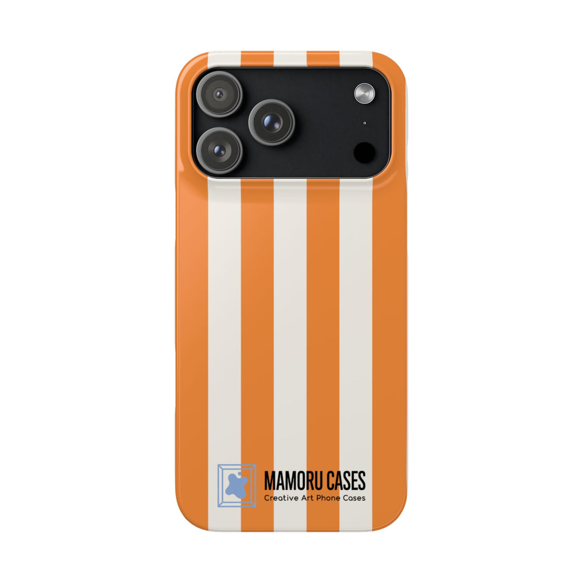 Orange Stripe Phone Case