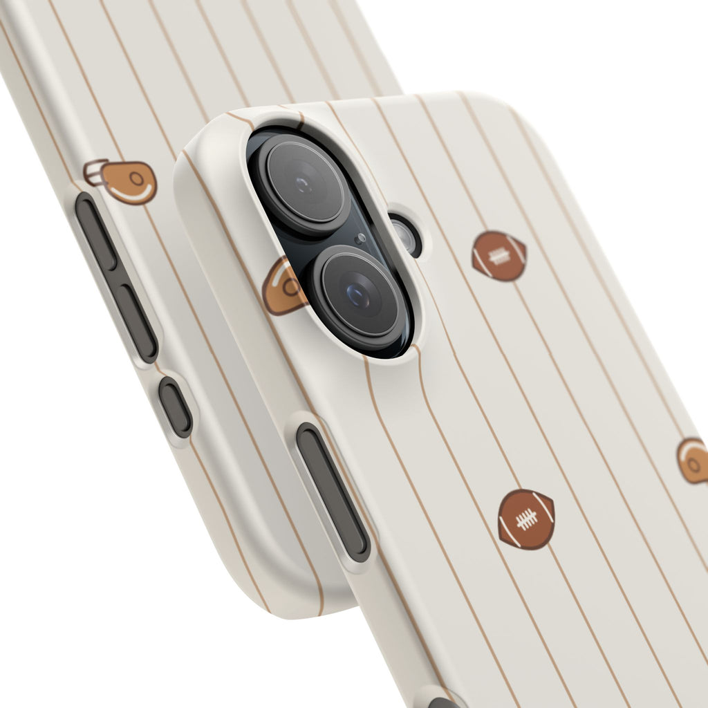 Phone Case — Vintage Football Pattern iPhone Case