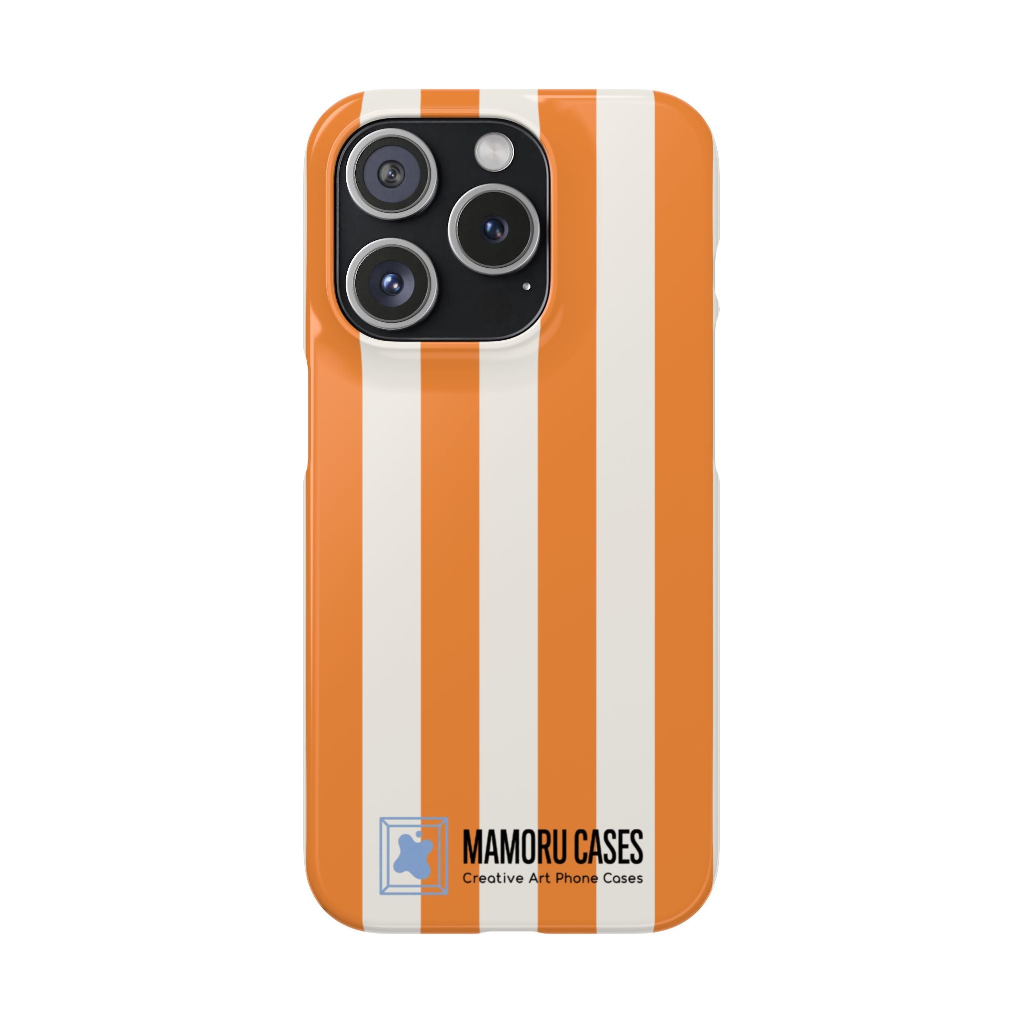 Orange Stripe Phone Case