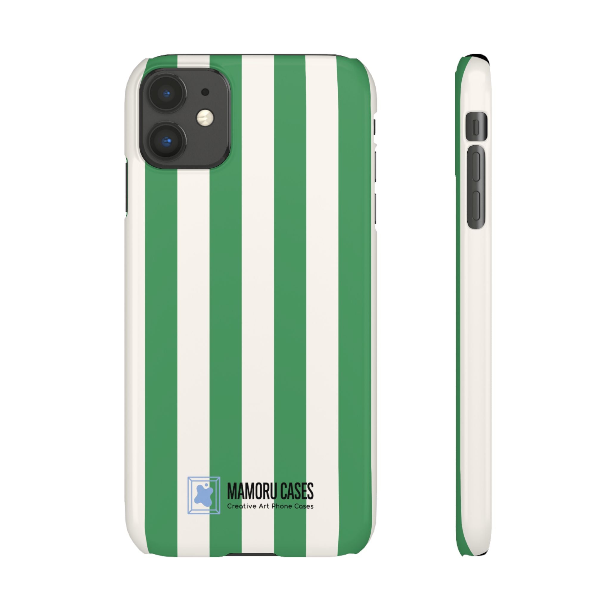 Green Stripe Phone Case