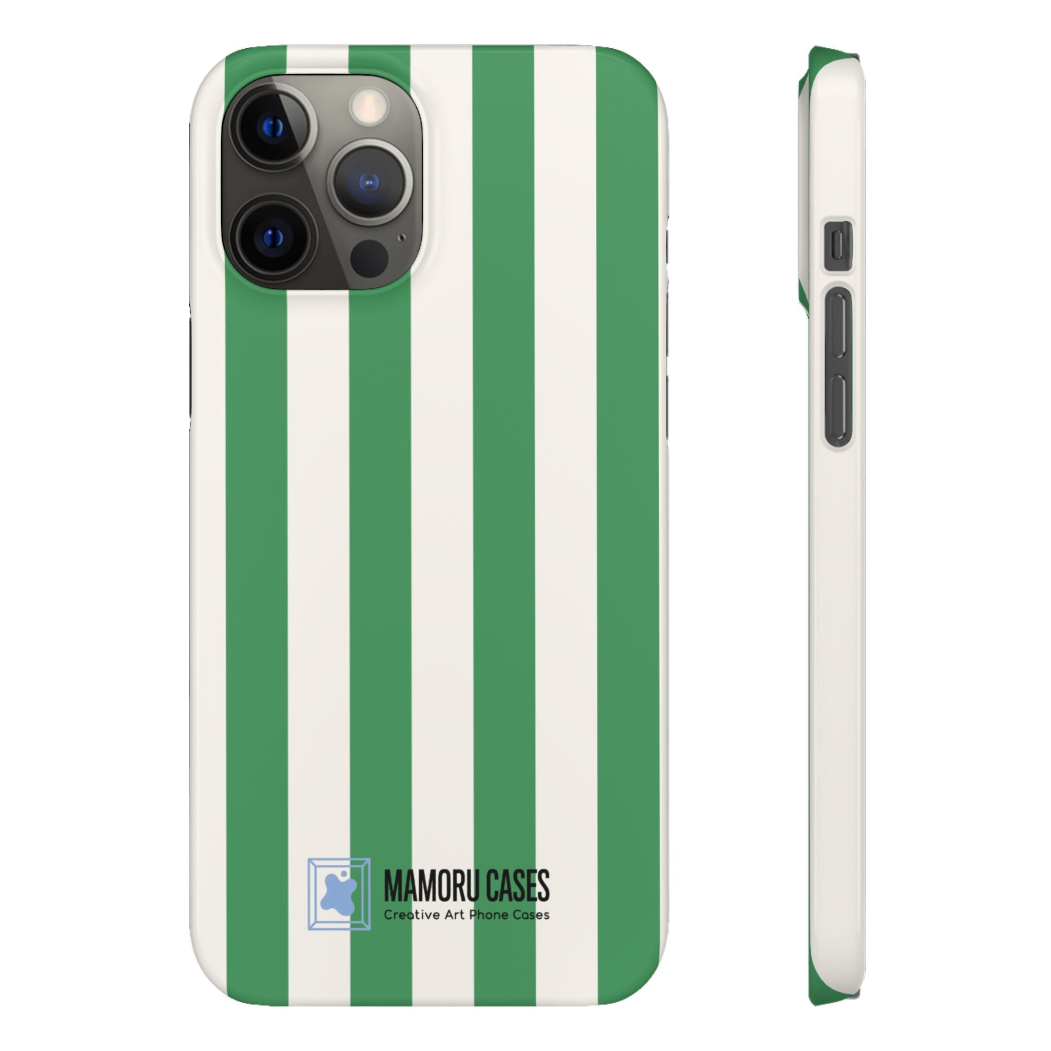 Green Stripe Phone Case