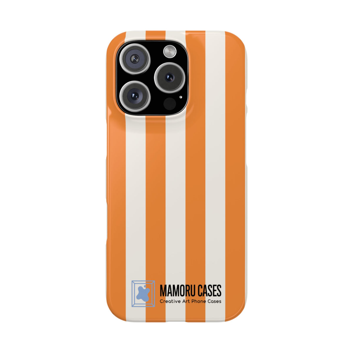 Orange Stripe Phone Case