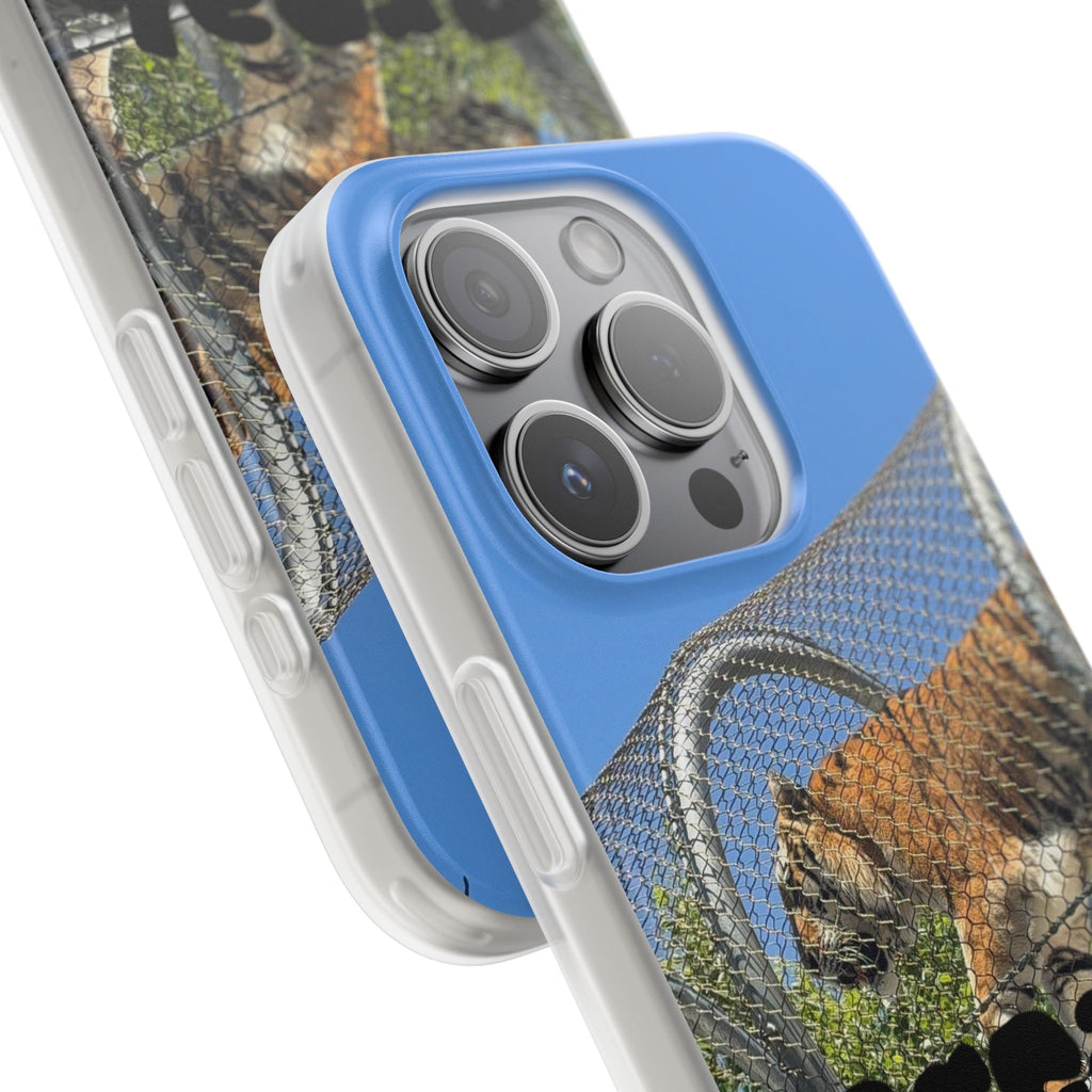 Tiger Break Free Phone Case – Wildlife Rescue Inspired iPhone Cover