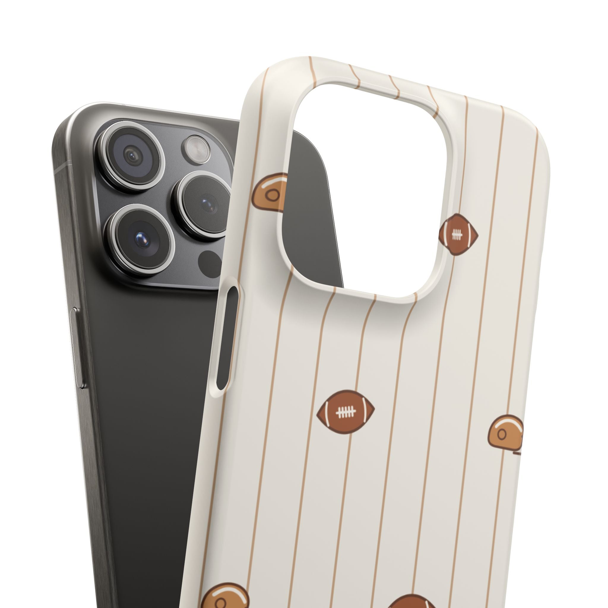 Phone Case — Vintage Football Pattern iPhone Case